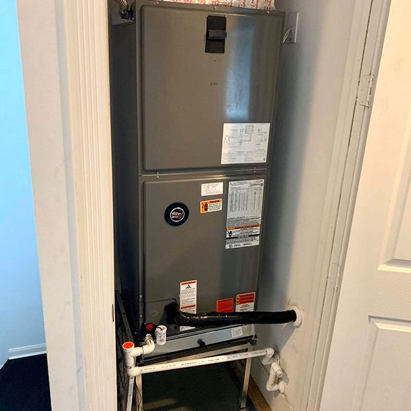 Air Handler Closet Installation